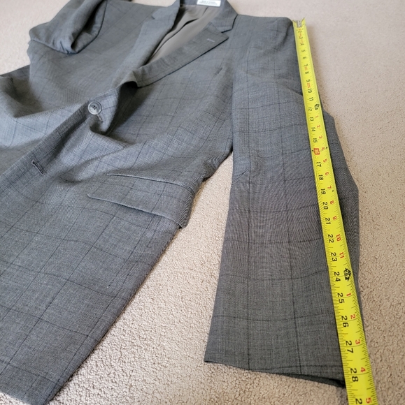 Joseph Abboud Tollegno 1900 2-Piece Suit, Check Pattern, 44 XL - Picture 5 of 15